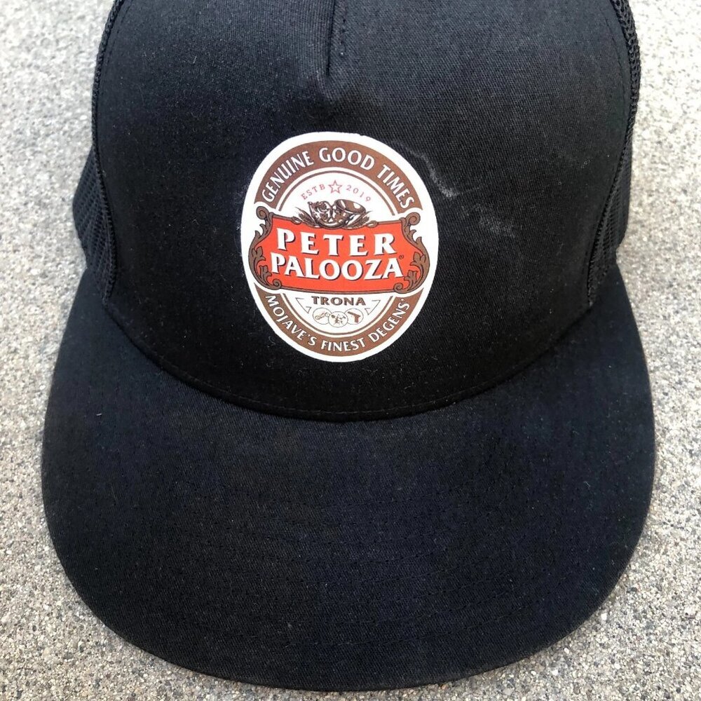 Peter Palooza Mojaves Finest Degens Snapback Hat Men's Black Adjustable Cap - Picture 3 of 5